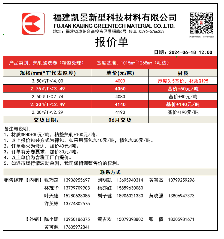 福建凱景新型科技材料有限公司
